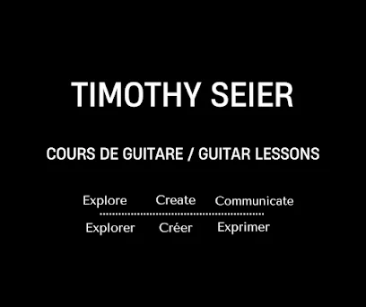 Cours de guitare Timothy Seier Guitar Lessons