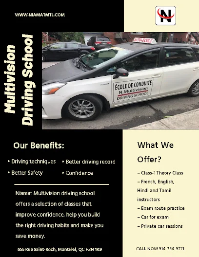 ECOLE DE CONDUITE N-MULTIVISION