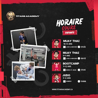 Titans Academy, Arts Martiaux, Muay Thai , Jiu-Jitsu, Kickboxing, Cross Training